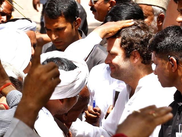 Congress-vice-president-Rahul-Gandhi-meets-farmers-at-his-residence-in-New-Delhi-on-Saturday-Ajay-Aggarwal-HT-Photo