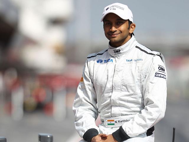 Racing-driver-Narain-Karthikeyan-of-India-is-seen-at-the-unveil-of-the-new-F111-Hispania-Racing-car-in-Spain-Getty-Images Racing-driver-Narain-Karthikeyan-of-India-is-seen-at-the-unveil-of-the-new-F111-Hispania-Racing-car-in-Spain-Getty-Images