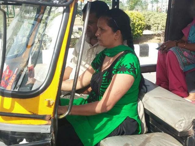 The-project-undertaken-by-the-Rohtak-traffic-police-in-collaboration-with-the-Road-Safety-Organisation-RSO-will-not-only-ensure-safe-ride-for-female-commuters-but-also-provide-an-opportunity-to-jobless-women--HT-Photo