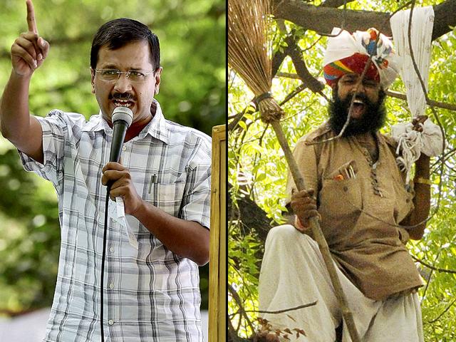 A-combination-photograph-of-Delhi-chief-minister-Arvind-Kejriwal-and-Rajasthan-farmer-Gajendra-Singh-who-committed-suicide-at-an-AAP-rally-Photos-HT-and-PTI-