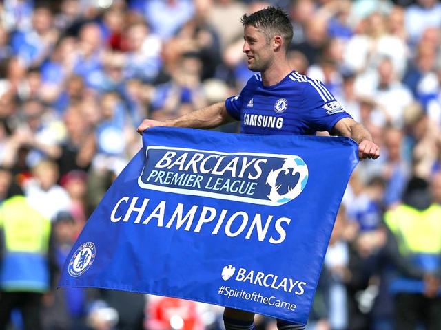 Chelsea-s-Gary-Cahill-celebrates-after-winning-the-Barclays-Premier-League-Reuters Chelsea-s-Gary-Cahill-celebrates-after-winning-the-Barclays-Premier-League-Reuters