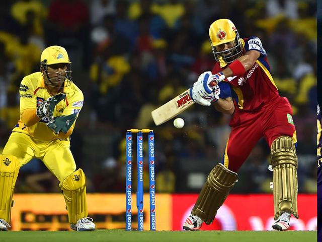 Royal-Challengers-Bangalore-RCB-skipper-Virat-Kohli-in-action-against-Chennai-Super-Kings-CSK-during-his-team-s-IPL-2015-match-at-MA-Chidambaram-Stadium-in-Chepauk-Chennai-Virendra-Singh-Gosain-HT-Photo Royal-Challengers-Bangalore-RCB-skipper-Virat-Kohli-in-action-against-Chennai-Super-Kings-CSK-during-his-team-s-IPL-2015-match-at-MA-Chidambaram-Stadium-in-Chepauk-Chennai-Virendra-Singh-Gosain-HT-Photo