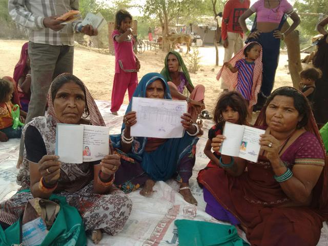 Saharias-show-the-documents-of-the-plots-that-have-been-acquired-by-the-Sikhs-and-Jats-HT-photo Saharias-show-the-documents-of-the-plots-that-have-been-acquired-by-the-Sikhs-and-Jats-HT-photo