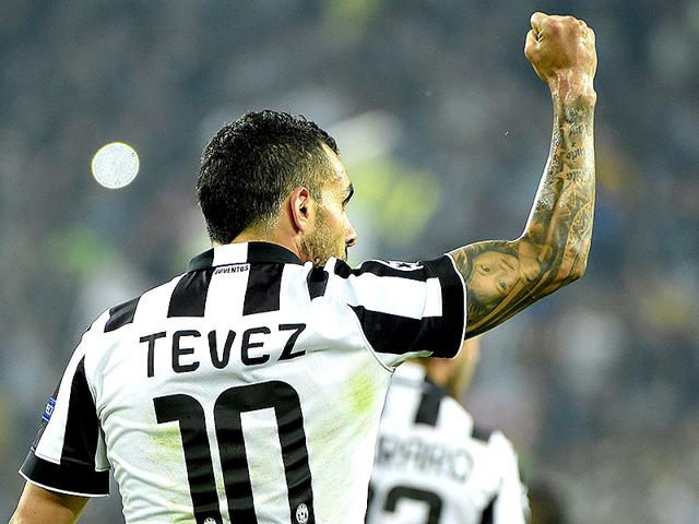 Morata Tevez Strike As Juventus Hang On To Stun Real Madrid Hindustan Times