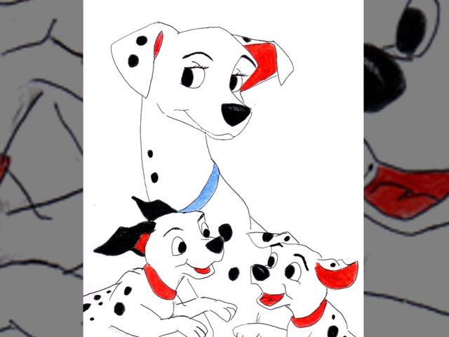 101 Dalmatians's Perdita is an incredibly brave mom. She rescues her 15 pups from the evil Cruella Di Vil and adopts 84 other pups! 