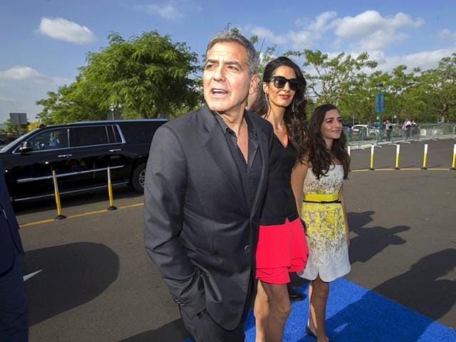George-Clooney-poses-with-his-wife-Amal-and-her-niece-Mia-Alamuddin-at-the-premiere-of-Tomorrowland-in-California-Reuters-photo George-Clooney-poses-with-his-wife-Amal-and-her-niece-Mia-Alamuddin-at-the-premiere-of-Tomorrowland-in-California-Reuters-photo