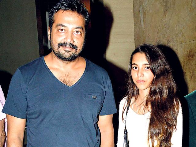 Anurag-Kashyap-with-daughter-Aliyah-at-Bombay-Velvet-premiere-Yogen-Shah-HT-photo Anurag-Kashyap-with-daughter-Aliyah-at-Bombay-Velvet-premiere-Yogen-Shah-HT-photo