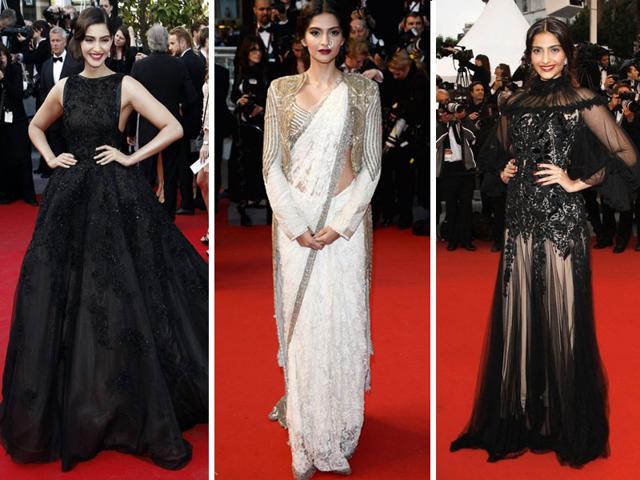 In ethnic or a stylish gown, Sonam Kapoor looks classy in them all. Here are few of our favourite looks of the actor at Cannes.