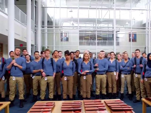 A still from Quantico. A still from Quantico.