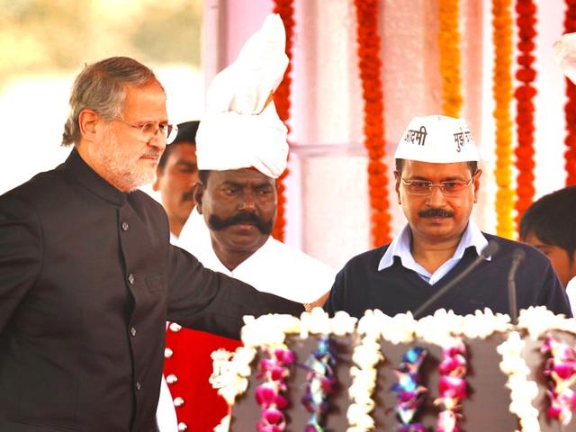 Relations-between-L-G-Najeeb-Jung-and-Delhi-chief-minister-Arvind-Kejriwal-have-hit-rock-bottom-over-a-series-of-contentious-bureaucratic-appointments Relations-between-L-G-Najeeb-Jung-and-Delhi-chief-minister-Arvind-Kejriwal-have-hit-rock-bottom-over-a-series-of-contentious-bureaucratic-appointments