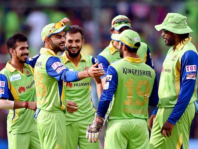 Daredevils were already out of the running for playoffs, but rain led to the match being called off and RCB made the cut. (PTI Photo)