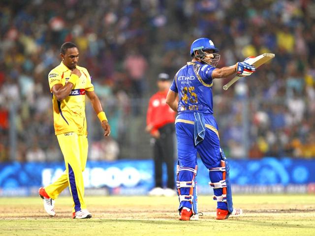 MI-skipper-Rohit-Sharma-who-has-an-ODI-world-record-of-264-and-also-a-debut-Test-hundred-at-the-Eden-Gardens-yet-again-exploded-at-the-venue-Subhankar-Chakraborty-HT-Photo MI-skipper-Rohit-Sharma-who-has-an-ODI-world-record-of-264-and-also-a-debut-Test-hundred-at-the-Eden-Gardens-yet-again-exploded-at-the-venue-Subhankar-Chakraborty-HT-Photo