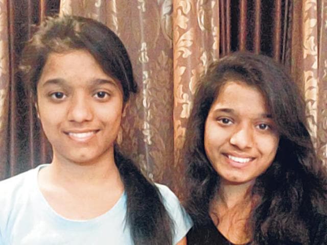 Identical-twins-Swati-Jain-and-Stuti-Jain-HT-Photo Identical-twins-Swati-Jain-and-Stuti-Jain-HT-Photo