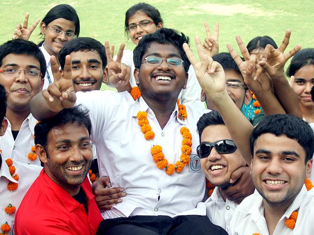 Lucknow-boy-Anirudh-Deb-topped-in-the-CBSE-Class-12-examination-from-Allahabad-region-HT-photo