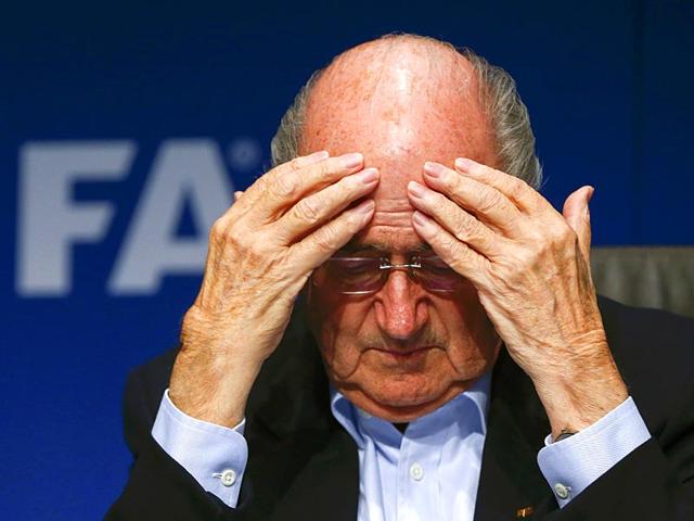 FIFA-President-Sepp-Blatter-reacts-after-he-was-re-elected-at-the-65th-FIFA-Congress-in-Zurich-Switzerland-REUTERS FIFA-President-Sepp-Blatter-reacts-after-he-was-re-elected-at-the-65th-FIFA-Congress-in-Zurich-Switzerland-REUTERS