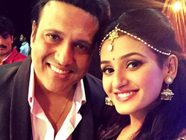 Dancer-Shakti-Mohan-shares-a-picture-of-herself-posing-with-Actor-Govinda-on-her-Instagram-page--mohanshakti-Instagram Dancer-Shakti-Mohan-shares-a-picture-of-herself-posing-with-Actor-Govinda-on-her-Instagram-page--mohanshakti-Instagram
