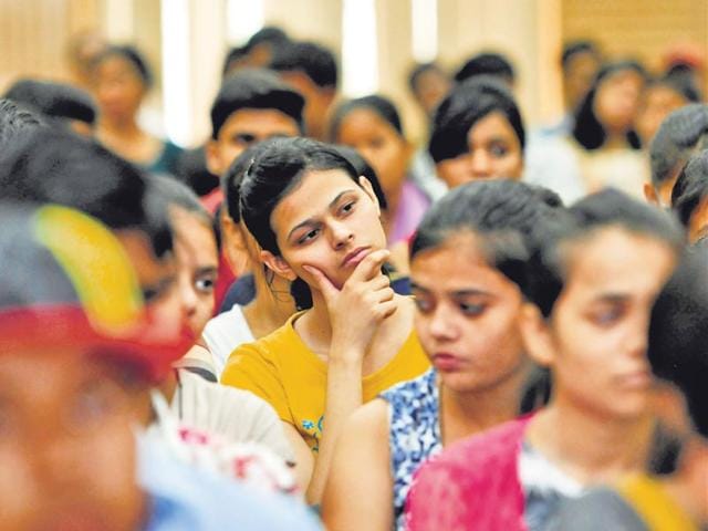 As-many-as-54-000-seats-in-61-colleges-are-up-for-grabs-The-process-began-on-Thursday-with-online-registrations-Sushil-Kumar-HT-file-photo As-many-as-54-000-seats-in-61-colleges-are-up-for-grabs-The-process-began-on-Thursday-with-online-registrations-Sushil-Kumar-HT-file-photo