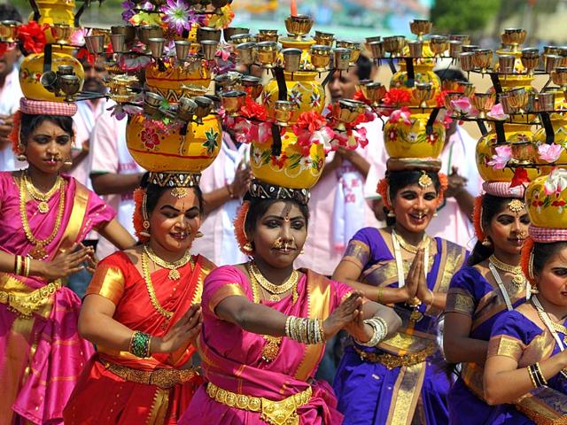 The 10 districts of Telangana were formed as India's 29th state on June 2, 2014, after it was carved out of Andhra Pradesh. (AFP Photo)