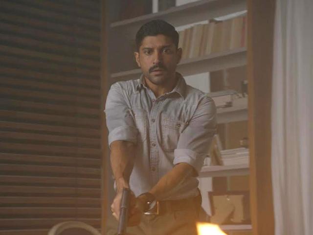 Farhan Akhtar plays an ATS cop in Wazir.