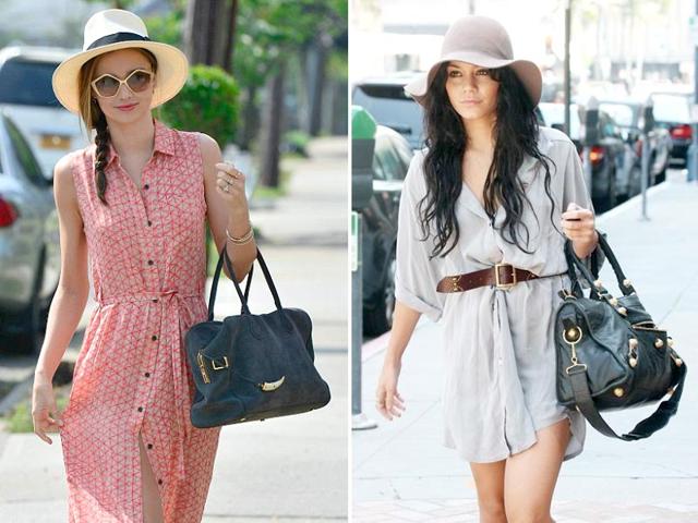 Hats are in: Covering up with a scarf to protect your hair and skin from sun damage is a passe this season. Go the hat way this time. From retro to peppy, pick any one that defines your style. You can also choose a beach hat with a denim flower to get the beach vibe.