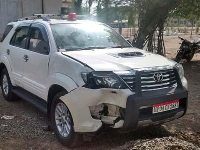 Panchayat-Minister-Gopal-Bhargava-s-SUV-hit-a-youth-to-death-in-Raisen-HT-photo