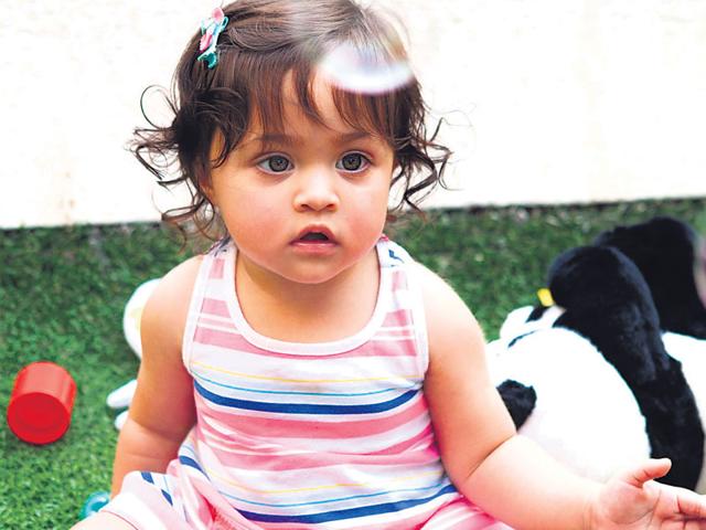 Imara, Imran Khan's daughter celebrates her first birthday on Tuesday, June 9 (2015). (Photo: Cyrus Dalal)