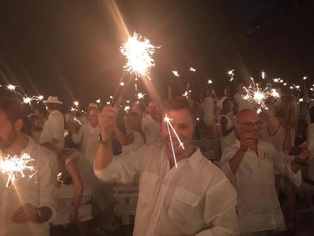 Diner en blanc is a pop-up picnic where attendees dress to the nines entirely in white.