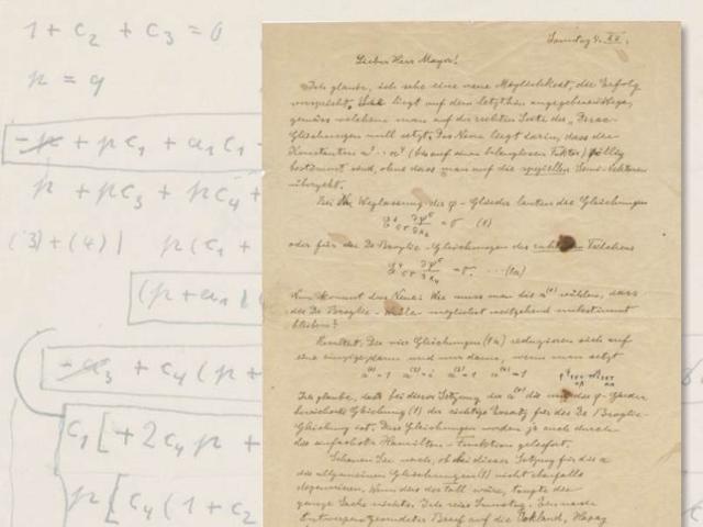 Einstein's theory of relativity letter sold for $62,500 | World News