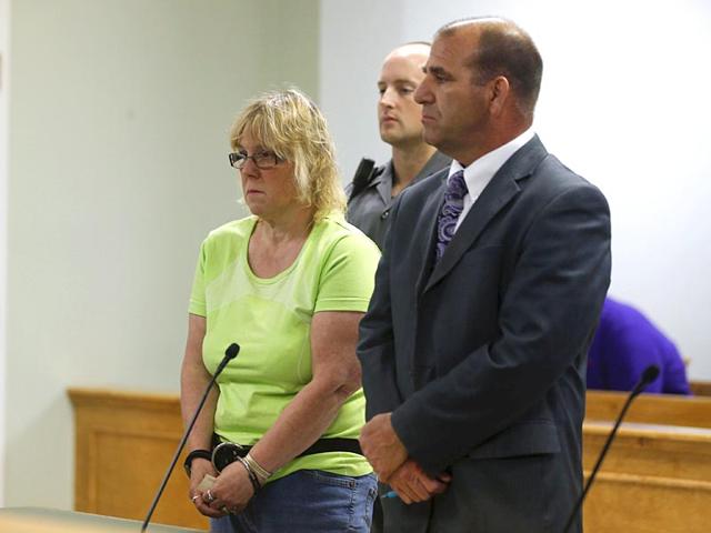 Joyce-Mitchell-L-suspected-of-having-smuggled-contraband-into-the-prison-where-convicts-Richard-Matt-and-David-Sweat-escaped-last-weekend-is-arraigned-in-City-Court-in-Plattsburgh-New-York-on-June-12-2015-Reuters Joyce-Mitchell-L-suspected-of-having-smuggled-contraband-into-the-prison-where-convicts-Richard-Matt-and-David-Sweat-escaped-last-weekend-is-arraigned-in-City-Court-in-Plattsburgh-New-York-on-June-12-2015-Reuters