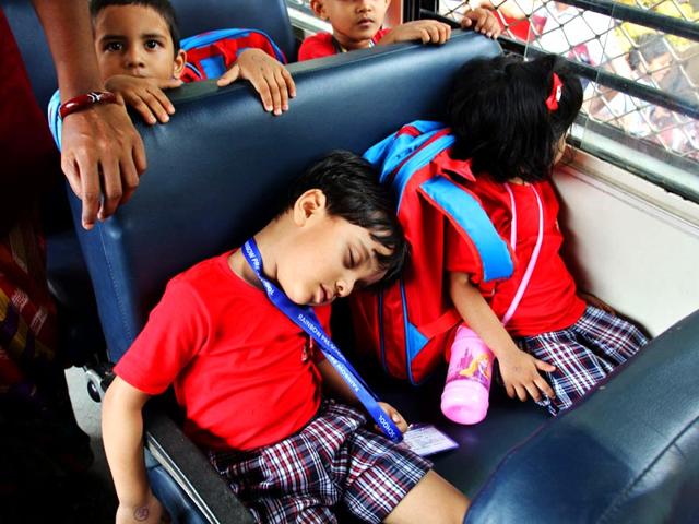 Still in the summer vacation mode! This kid is not geared up for school re-opening yet. (Photo: Praful Gangurde)