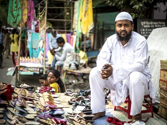 For-Gufran-Attari-who-sells-women-s-footwear-in-Trilokpuri-yoga-is-an-excellent-form-of-exercise-but-political-agendas-should-be-kept-out-of-it-Abhishek-Saha-HT-Photo For-Gufran-Attari-who-sells-women-s-footwear-in-Trilokpuri-yoga-is-an-excellent-form-of-exercise-but-political-agendas-should-be-kept-out-of-it-Abhishek-Saha-HT-Photo