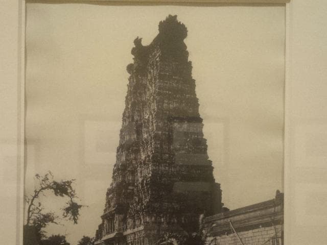 Madura-The-Great-Pagoda-West-Gopuram-a-photograph-by-Linnaeus-Tripe-from-January-February-1858-HT-Photo