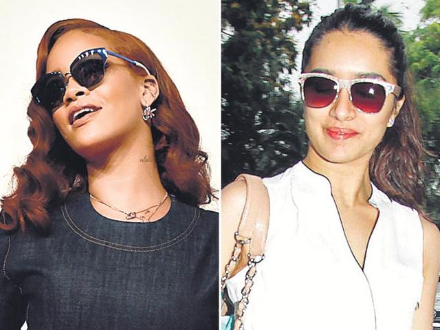 Hepburn high: Retro glam will always have our hearts, and clearly, those of celebrities' too. Check out Rihanna in killer cateyes with studded tips or our very own Shraddha Kapoor looking travel-stylish in her duo-toned Clubmaster-style pair. Audrey Hepburn would be proud! Hepburn high: Retro glam will always have our hearts, and clearly, those of celebrities' too. Check out Rihanna in killer cateyes with studded tips or our very own Shraddha Kapoor looking travel-stylish in her duo-toned Clubmaster-style pair. Audrey Hepburn would be proud!