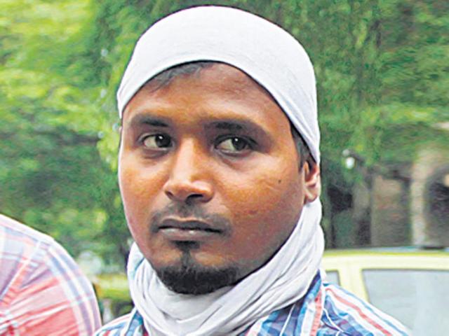 Lambu-Sharma-is-the-main-accused-in-the-bomb-blast-at-Ara-district-court-in-January-2015-He-was-arrested-in-Delhi-on-June-23-2015-Arun-Sharma-HT Lambu-Sharma-is-the-main-accused-in-the-bomb-blast-at-Ara-district-court-in-January-2015-He-was-arrested-in-Delhi-on-June-23-2015-Arun-Sharma-HT