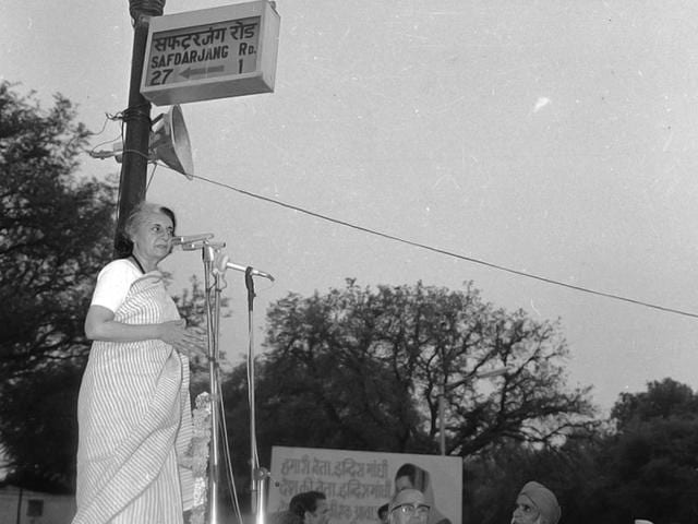 A-file-photo-of-former-Prime-Minister-Indira-Gandhi-during-the-Emergency-years-HT-Photo A-file-photo-of-former-Prime-Minister-Indira-Gandhi-during-the-Emergency-years-HT-Photo