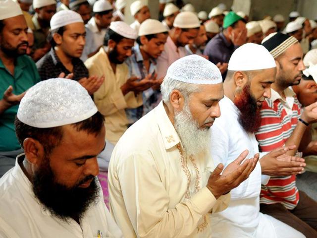 It is the ninth month of Islamic calendar. Bharat Bhushan/HT