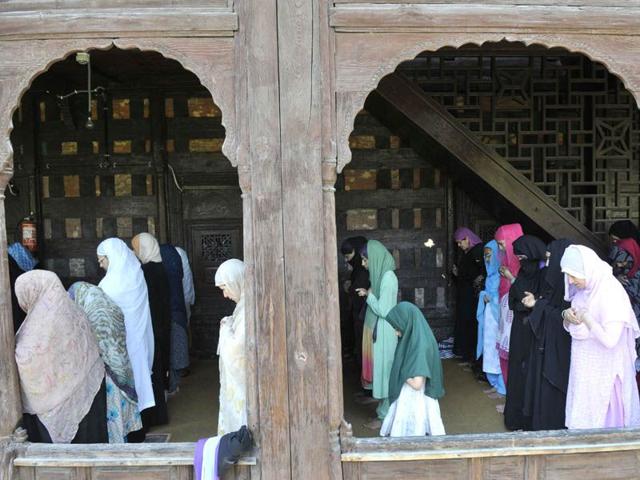 Eid -Ul-Fitr is celebrated at the end of the holy month.