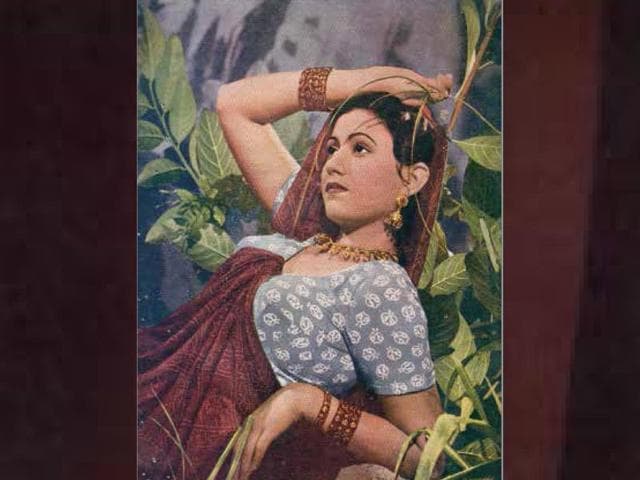 Madhubala in a poster from Nishana (1950). In his book, Bhatia writes that Sushila Rani taught the 18-year-old successful actress to speak, read and write in English. It is around this time that Baburao Patel took her father, Ataullah Khan, for a heart check-up and got Madhubala examined too - and, a hole in her heart was discovered.