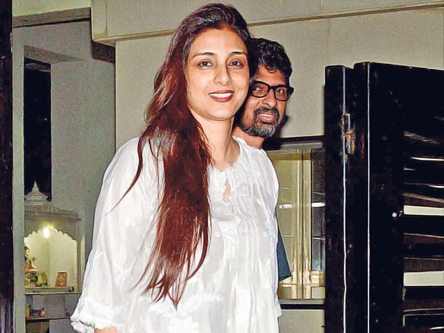 Tabu arrives for Huma Qureshi's Iftar party. (Photo: Yogen Shah)