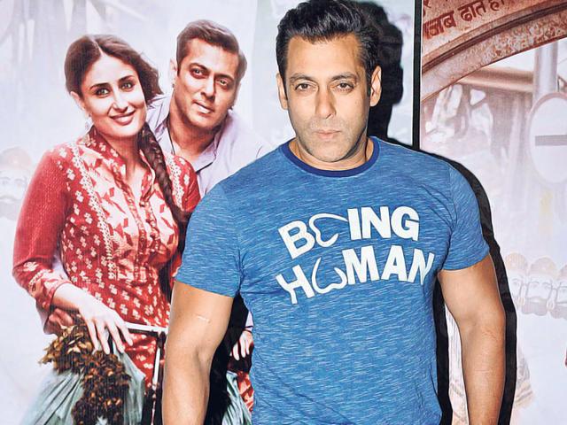 Salman Khan promotes Bajrangi Bhaijaan in Mumbai. (Photo: Yogen Shah)