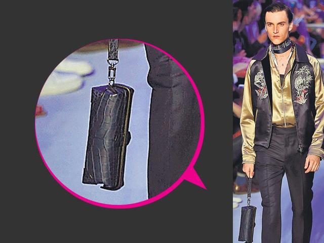 Take a cue from this sleek wristlet clutch seen at the recent Louis Vuitton show to keep your style on fleek while you’re on the go. Text- Arpita Kala Take a cue from this sleek wristlet clutch seen at the recent Louis Vuitton show to keep your style on fleek while you’re on the go. Text- Arpita Kala
