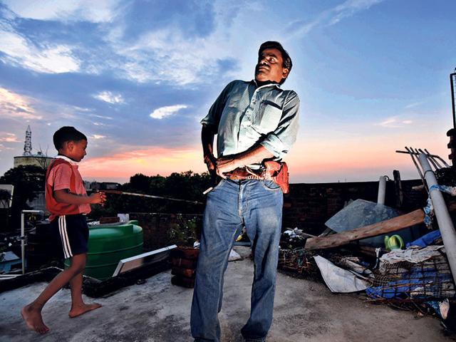 Narendra-Yadav-a-journalist-from-Shahjahanpur-UP-Vipin-Kumar-HT-Photo Narendra-Yadav-a-journalist-from-Shahjahanpur-UP-Vipin-Kumar-HT-Photo