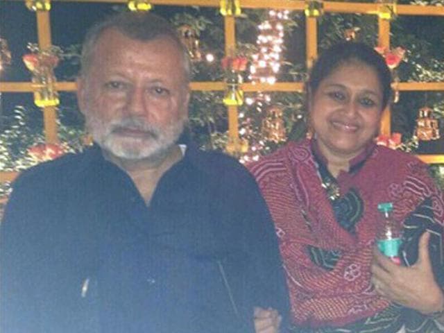 Pankaj Kapoor and Supriya Pathak at the wedding sangeet of Shahid. (Courtesy: Twitter) Pankaj Kapoor and Supriya Pathak at the wedding sangeet of Shahid. (Courtesy: Twitter)