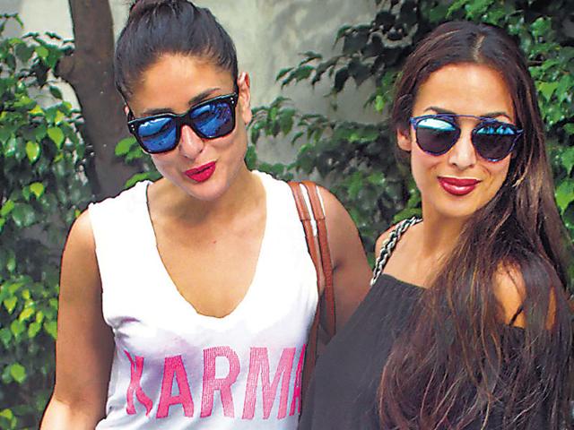 Sunny brunches make for stylish spottings. We love how Kareena Kapoor Khan and Malaika Arora Khan opted for ocean-blue mirrored glasses and similar scarlet lippies for a recent brunch. While both ladies are known for their distinct style, this fuss-free outing made for a refreshing Bollywood style duo. (Shakti Yadav photo)