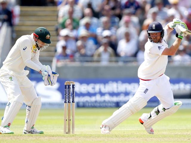 Ian-Bell-dropped-on-20-by-Australia-captain-Michael-Clarke-made-his-second-50-of-the-match-to-spark-raucous-celebrations-after-Joe-Root-hit-the-winning-runs-in-the-third-Ashes-Test-at-Edgbaston-on-July-31-2015-Reuters-Photo Ian-Bell-dropped-on-20-by-Australia-captain-Michael-Clarke-made-his-second-50-of-the-match-to-spark-raucous-celebrations-after-Joe-Root-hit-the-winning-runs-in-the-third-Ashes-Test-at-Edgbaston-on-July-31-2015-Reuters-Photo