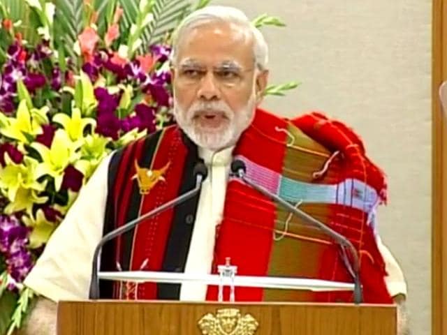 Narendra-Modi-talking-at-the-Naga-peace-accord-at-7-RCR-on-Monday-HT-photo-via-YouTube