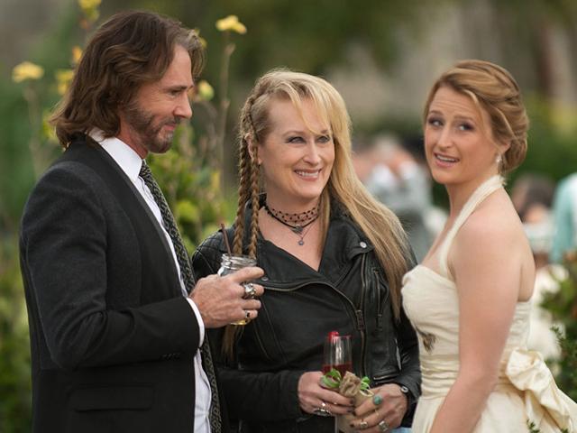 Rick Springfield with Meryl Streep and her daughter Mamie Gummer. (Sony Pictures/AP)