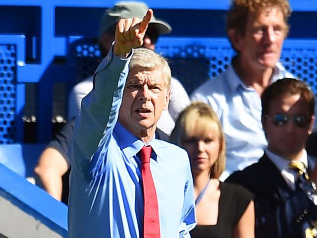 Arsenal manager Arsene Wenger during the English Premier League match against Chelsea at Stamford Bridge, London, on September 19, 2015. The nine-man Arsenal squad lost the match 0-2. (EPA Photo) Arsenal manager Arsene Wenger during the English Premier League match against Chelsea at Stamford Bridge, London, on September 19, 2015. The nine-man Arsenal squad lost the match 0-2. (EPA Photo)