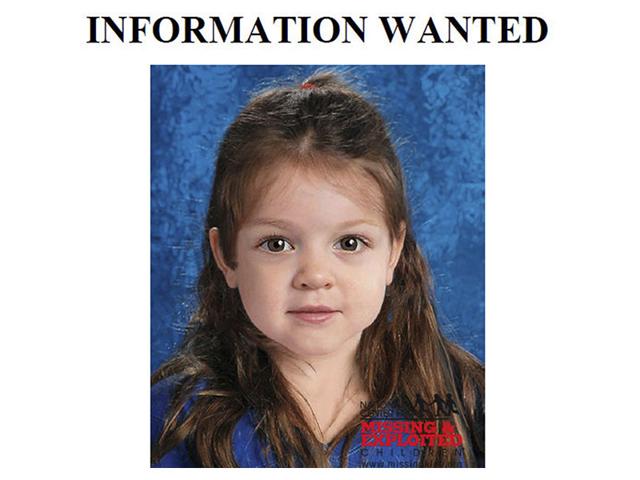 This flyer released on July 2, 2015, by the Suffolk County Massachusetts District Attorney includes a computer-generated composite image depicting the possible likeness of the young girl, whose body was found on the shore of Deer Island in Boston Harbor. Officials believe the brown-haired, brown-eyed girl was about 4 years old and are hoping the information generates clues about her identity. (AP Photo) This flyer released on July 2, 2015, by the Suffolk County Massachusetts District Attorney includes a computer-generated composite image depicting the possible likeness of the young girl, whose body was found on the shore of Deer Island in Boston Harbor. Officials believe the brown-haired, brown-eyed girl was about 4 years old and are hoping the information generates clues about her identity. (AP Photo)