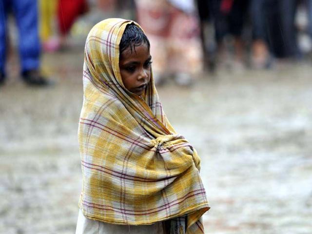 The highway has been closed and the yatra halted due to landslides at several places triggered by the heavy overnight rainfall. Nitin Kanotra/HT